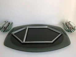 Miroir veca et 2 appliques veca assorties made in italy