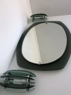 Miroir veca et 2 appliques veca assorties made in italy