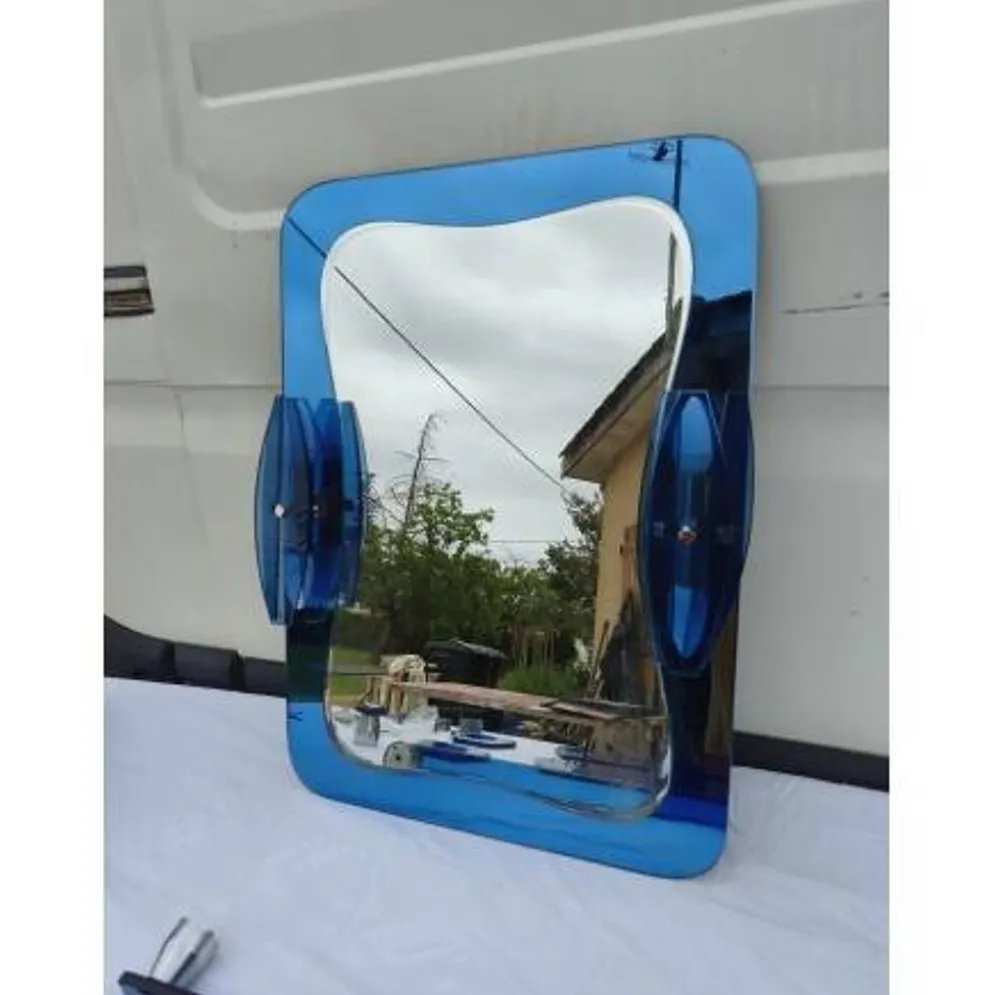 Miroir Veca Fontana Arte Milano, années 70
