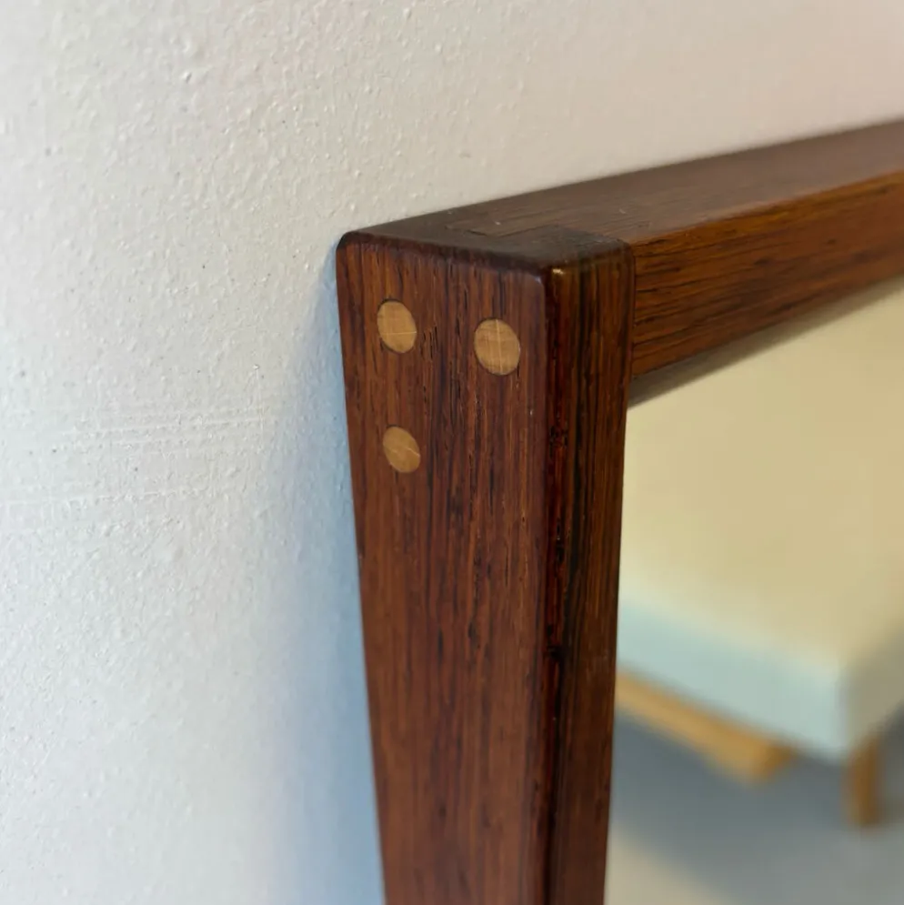 Miroir vintage Aksel Kjersgaard palissandre