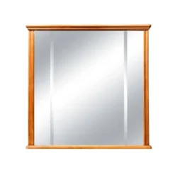 Miroir vintage avec cadre en bois sculpté