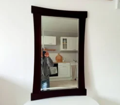 Miroir vintage biseautée de style Asiatique