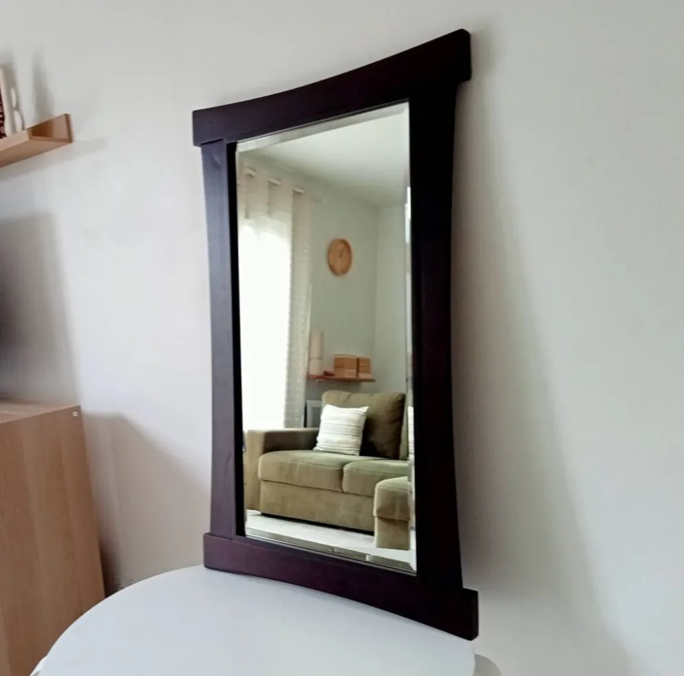 Miroir vintage biseautée de style Asiatique