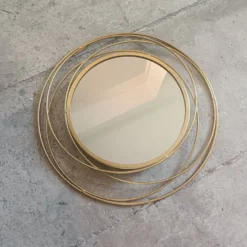 Miroir vintage cerclé