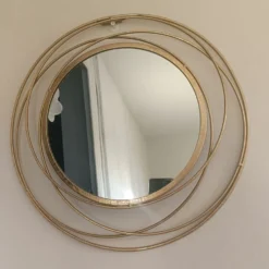 Miroir vintage cerclé