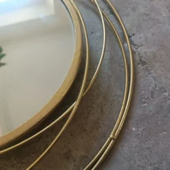Miroir vintage cerclé