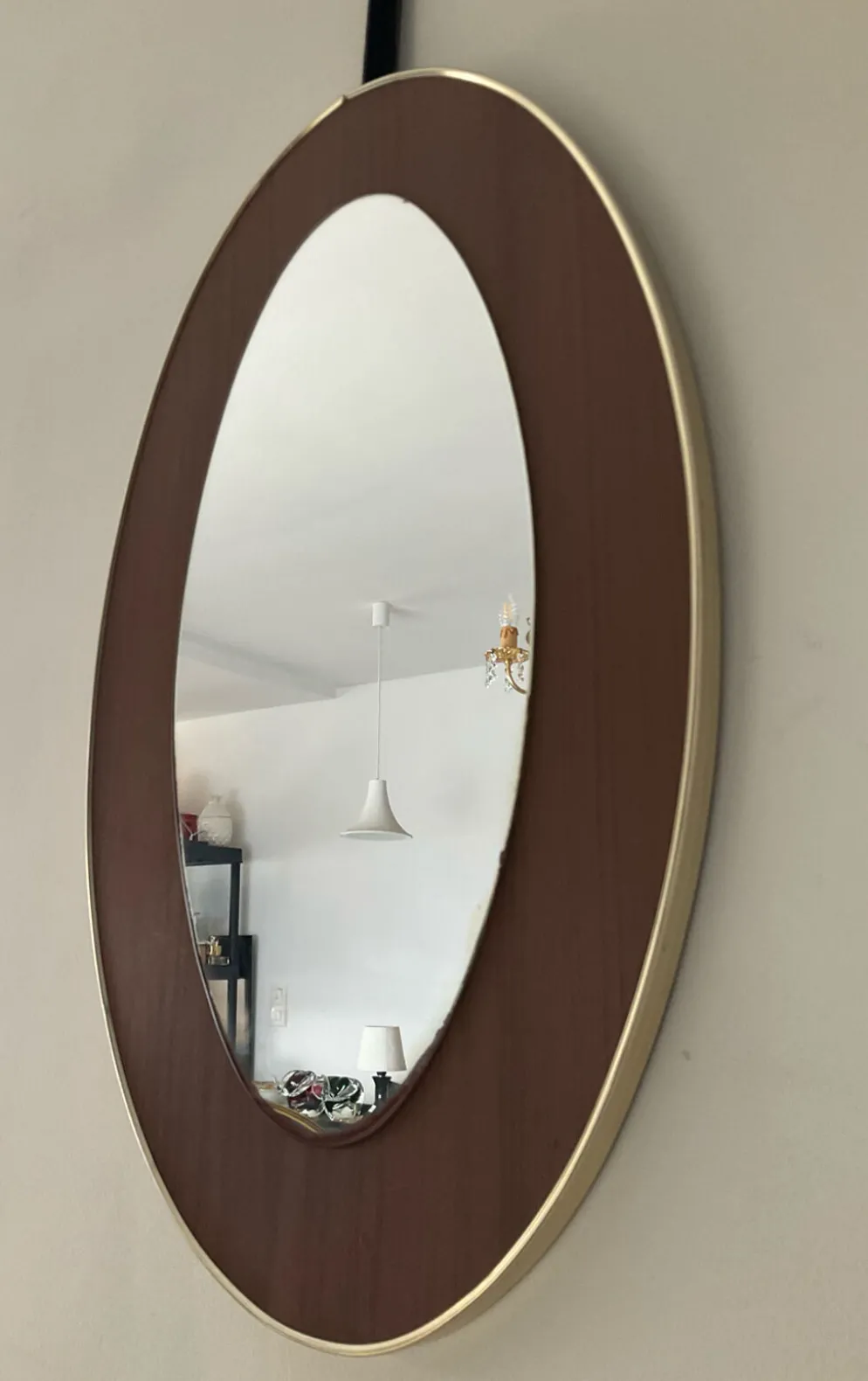 Miroir vintage des années 70