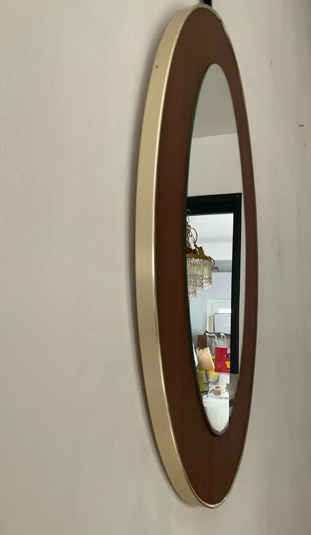 Miroir vintage des années 70
