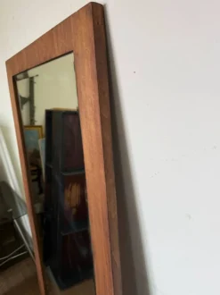 Miroir vintage en bois style scandinave