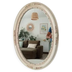 Miroir vintage en céramique années 60/70