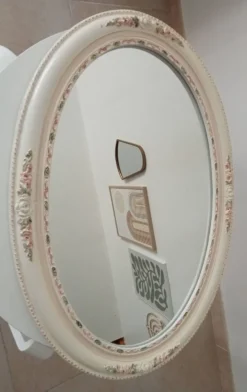 Miroir vintage en céramique années 60/70