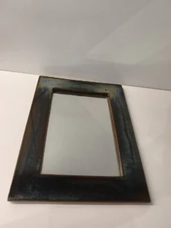 Miroir Vintage en Céramique Émaillée – Atelier de la Bâtisse (Années 6