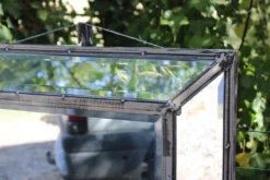 Miroir vintage en métal à parcloses – 5 glaces biseautées