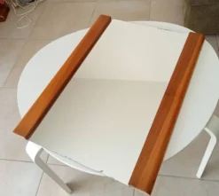 Miroir vintage en pin années 70/80 60*46 cm