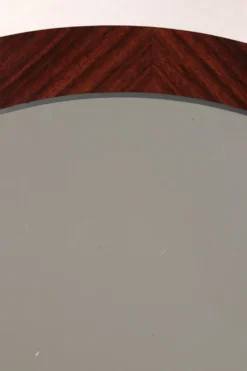 Miroir vintage en placage de palissandre danois 1960 Danemark
