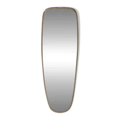 Miroir vintage ovoïde Schön - années 60