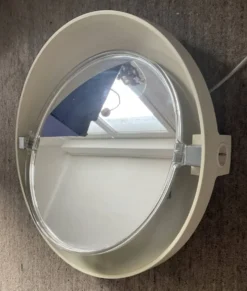 Miroir vintage retroéclairé Allibert des années 70