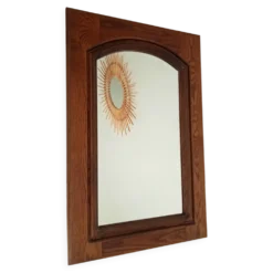 Miroir vintage rustique années 70/80