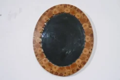 Miroir vintage scandinave en bois 1960