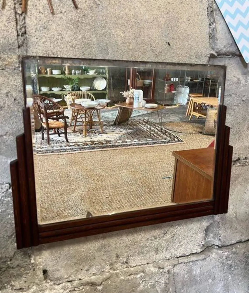 Miroir vintage style art déco