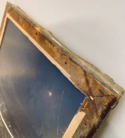 Miroir XIXème avec moulures Or