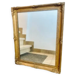 Miroir XIXème avec moulures Or