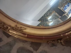 Miroir XIX oval 102 x 63