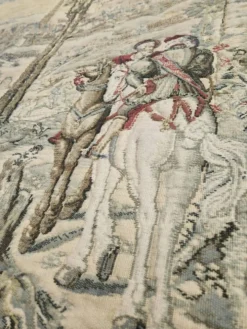 Mitelaltisch Wollteppich Gobelin „Jagden des Kaisers Maximilian