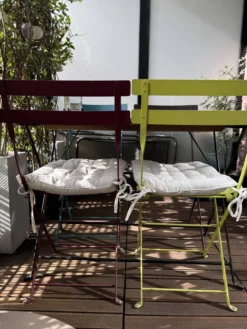 Mobilier jardin Fermob et table ikéa