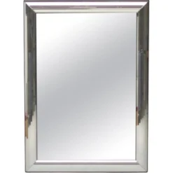 Modern wall mirror with multiple facets, Belgium, 1990