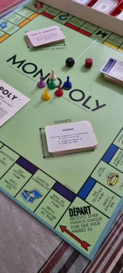 Monopoly vintage des années 1960 (complet)