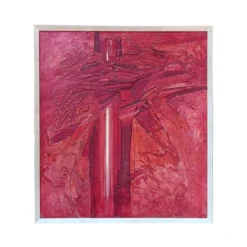 Mozart 1978, Jan Kristofori, peinture abstraite huile et plâtre