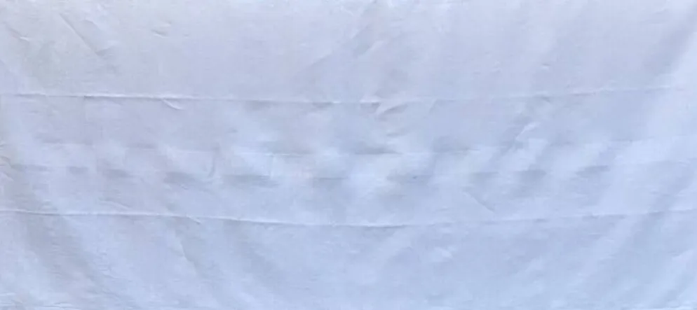 nappe ancienne à filets liteaux 180x163 cm