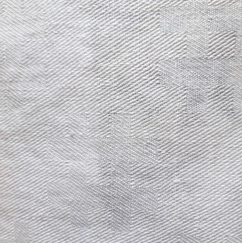 Nappe damassée monogrammée GM , 1m55 x 2m90