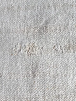 nappe de campagne rustique en chanvre