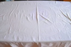 Nappe en coton rose poudré