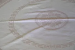 Nappe en coton rose poudré