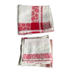 Nappe en damassé vintage
