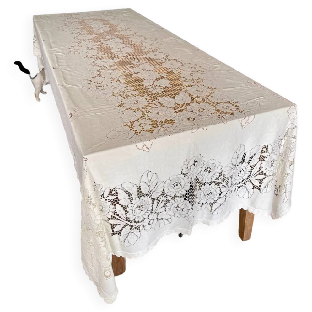 Nappe en dentelle XXL