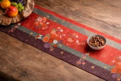 Nappe en soie japonaise du jardin impérial