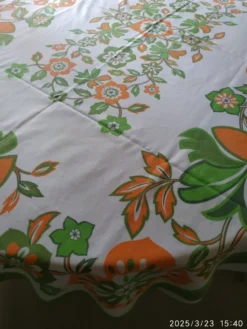 Nappe et serviettes vintage