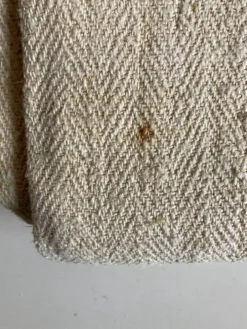 Nappe 5 mètres en toile de chanvre 19e