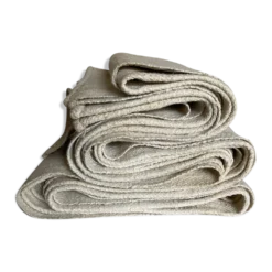 Nappe 5 mètres en toile de chanvre 19e