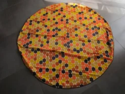 Nappe ronde vintage - années 70' - 140cm