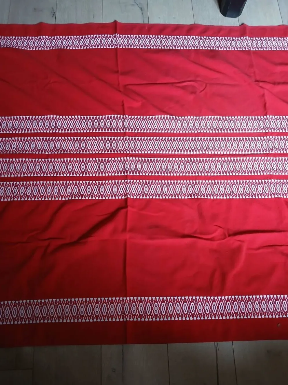 Nappe + 12 serviettes anciennes