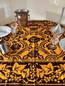 Nappe tenture malgache vintage