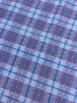 Nappe vintage extérieur pour parasol fait maison