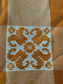 Nappe vintage orange