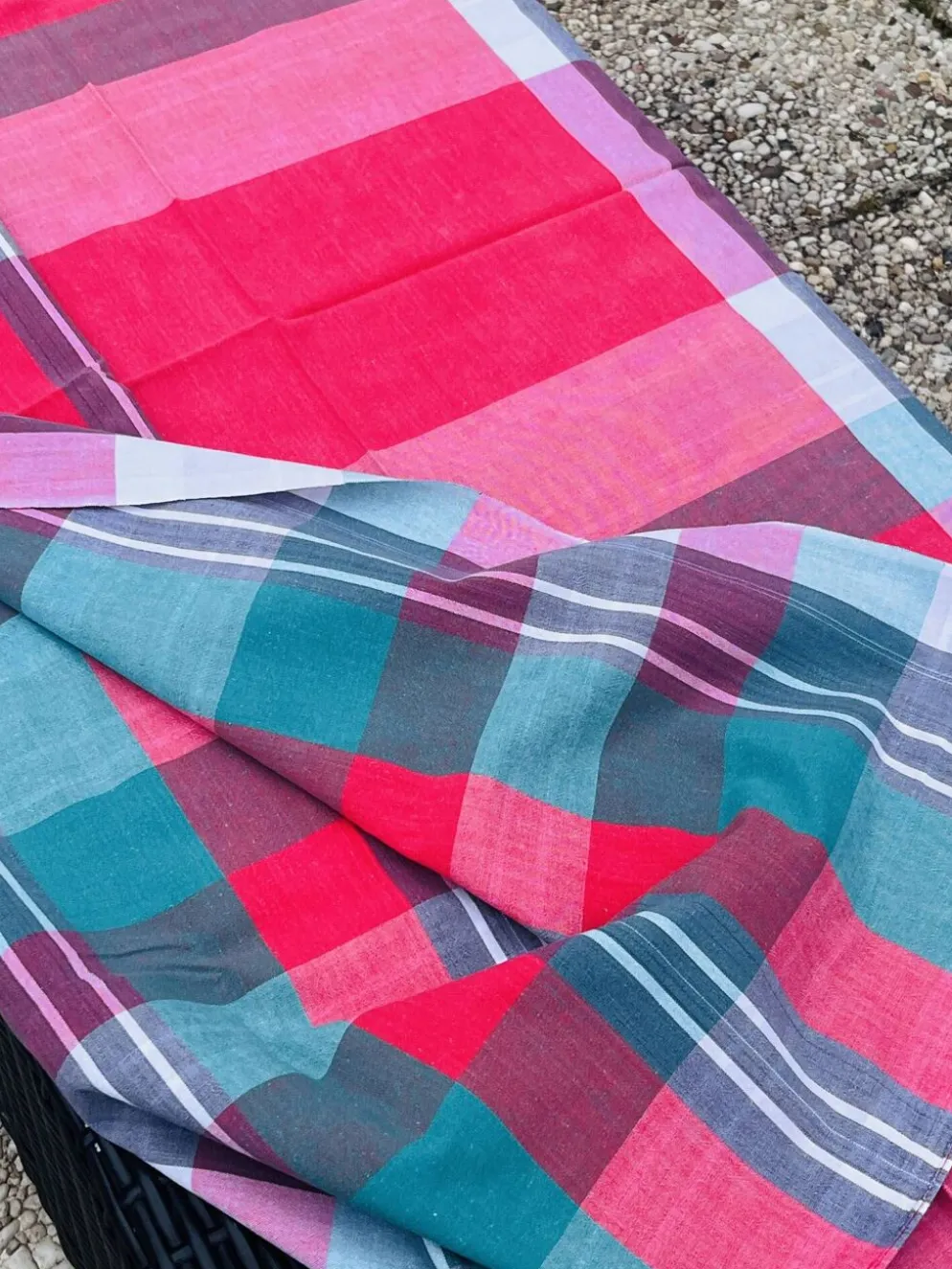 Nappe vintage rouge