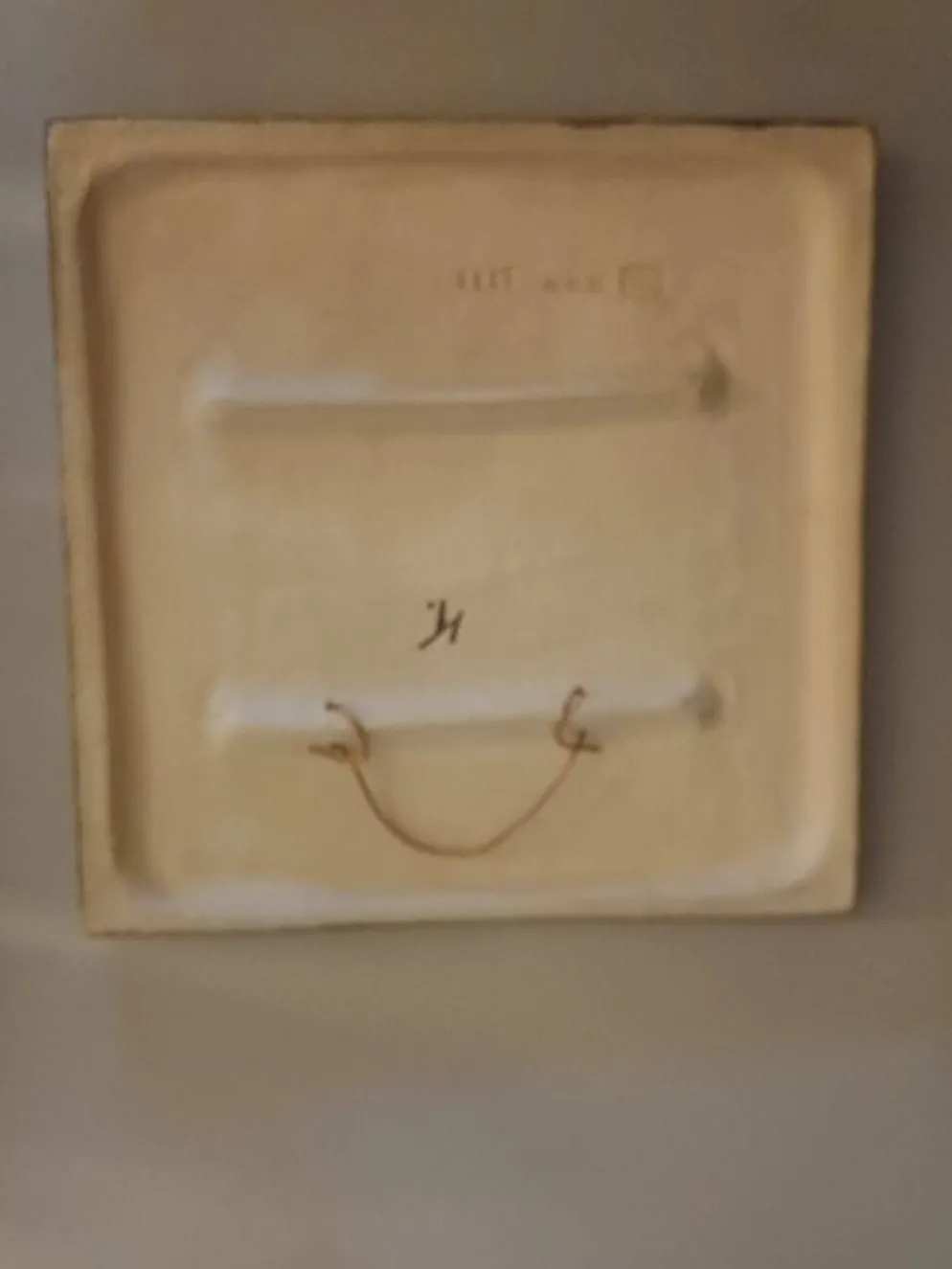 Noomi Backhausen – Soholm Bornholm – Plaque murale en céramique – 1982